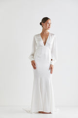 Lennon Bridal Gown - 20cm, 40cm, 60cm or no train option.
